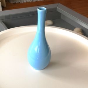 Dainty blue vase
